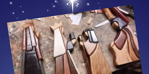 Crafts & Drafts Night: Hand-carved Wood Nativity Sets