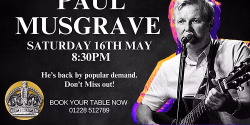 Paul Musgrave @ The Crown Inn Stanwix 