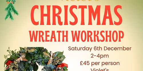 Christmas Wreath making workshop