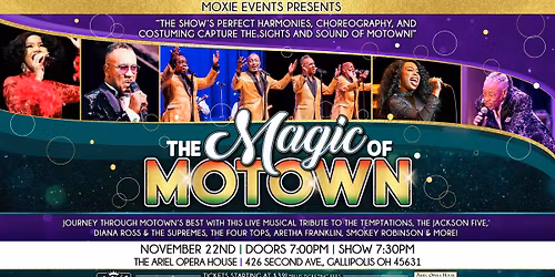The Magic of Motown - Evening - Gallipolis, OH