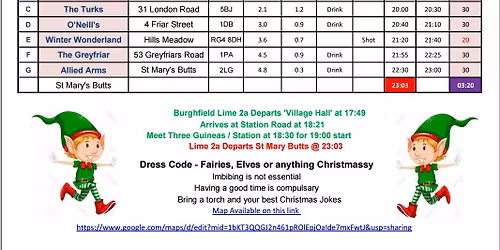 Reading Christmas Pub Run