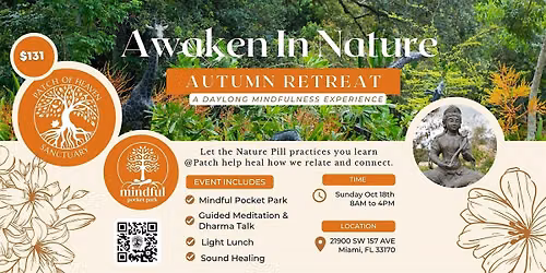 Awaken In Nature Daylong Mindfulness Autumn Retreat