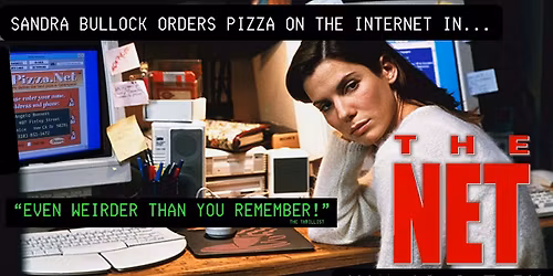 Sandra Bullock orders pizza on the internet in\u2026 THE NET (1995)