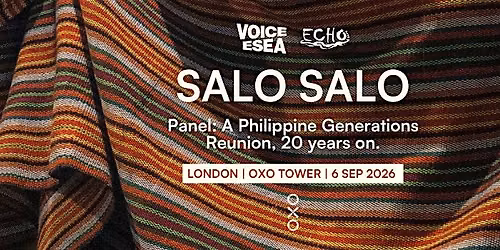 Panel: A Philippine Generations Reunion, 20 Years Later