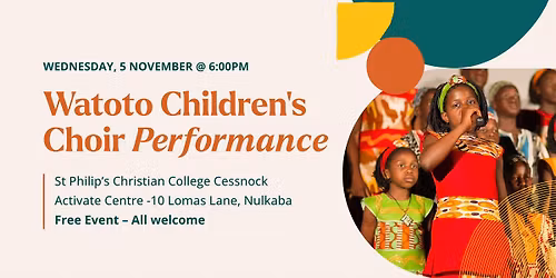 Watoto Children's Choir Performance