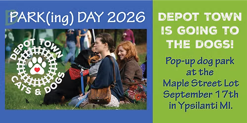 Park(ing) Day Pop-up Dog Park 2026!