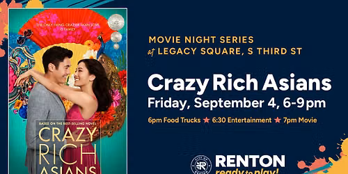 Movie Night at Legacy Square - Crazy Rich Asians