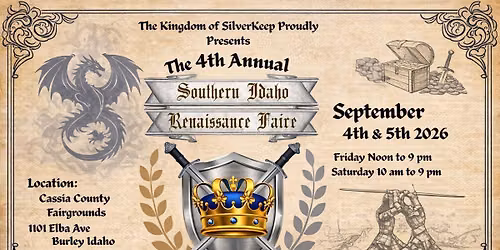 4th Annual Southern Idaho Renaissance Faire