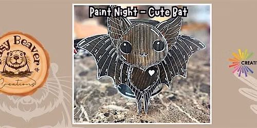Paint Night! Cute Bat