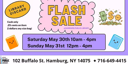 Library Discard Sale @ Hamburg Public Library