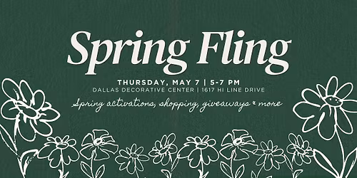 Spring Fling in the DDD