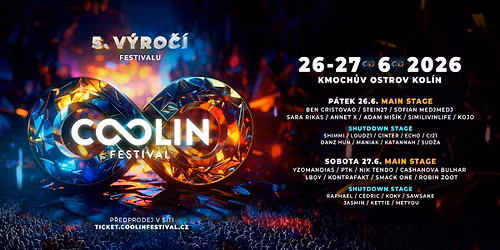 Coolin Festival 2026 \/ 5. v\u00fdro\u010d\u00ed Festivalu \/ 