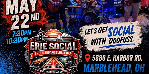 DOOFUSS @ THE ERIE SOCIAL SHUFFLEBOARD CLUB