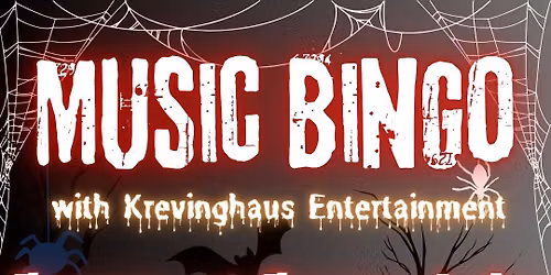 Music Bingo October 18th