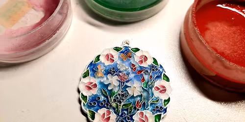 Georgische Cloisonn\u00e9 Emaille an der VHS Linz