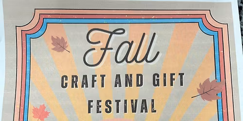 Fall Craft & Gift Fair