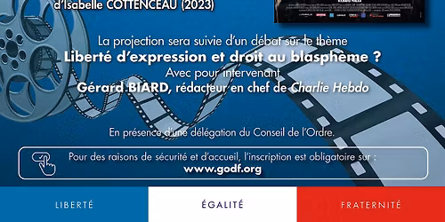 Projection du film " Dieu peut se d\u00e9fendre tout seul " (2023)