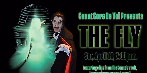 Count Gore De Vol presents THE FLY (1986)