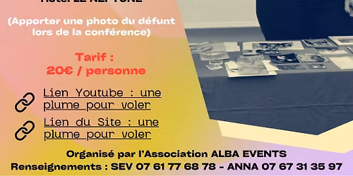 Conf\u00e9rence contact d\u00e9funt avec Sandra MARECHAL