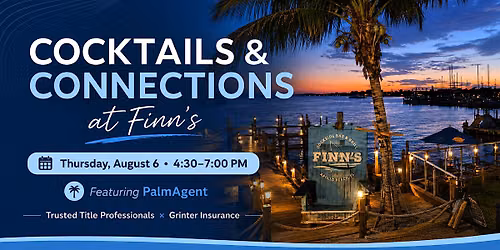 Cocktails & Connections at Finn\u2019s