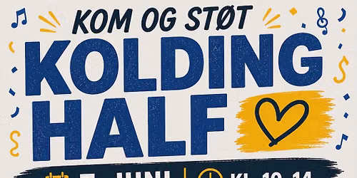 Fest foran Br\u00e6ndkj\u00e6rkirken til Kolding Half