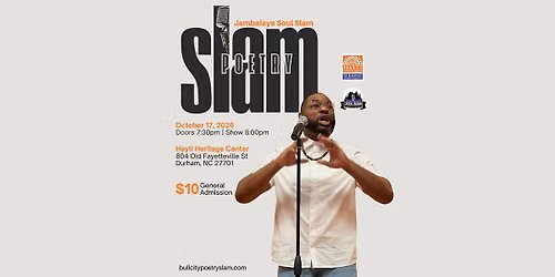 Jambalaya Soul Slam Poetry Slam