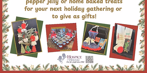 Friends of Hospice of Havasu Crafters Annual Holiday Boutique!