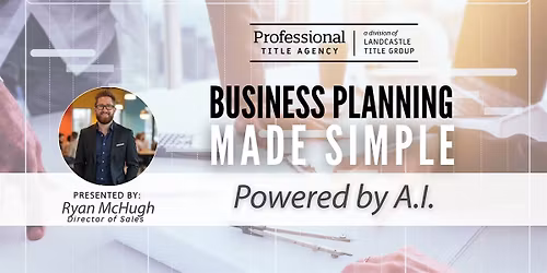 Business Planning Made Simple : Powered by A.I.