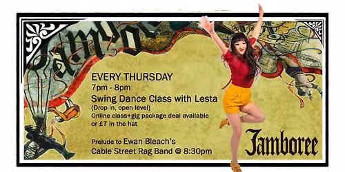 Swing Dance Class with Lesta at Jamboree