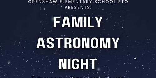 Family Astronomy Night