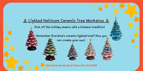 Lighted Heirloom Ceramic Tree Workshop