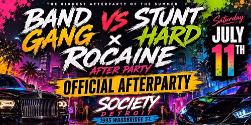Band Gand vs Stunt Hard x Rocaine After Party