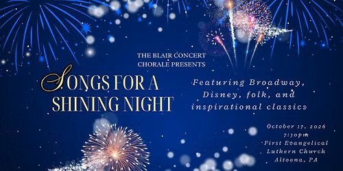Fall Concert 2026 - Save the Date