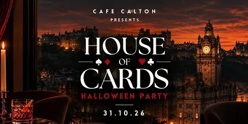 House of Cards Halloween at Cafe Calton