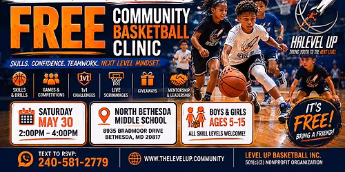 Free Community Basketball Clinic