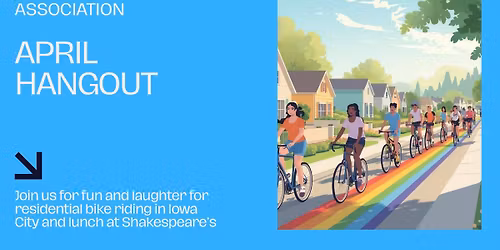 Lambda Softball Association Hangout - April - Bike Ride & Shakespeare's