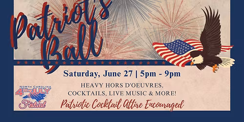 Patriot\u2019s Ball Fundraiser