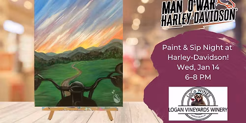 Public Paint Night at Harley-Davidson, Rev it up!