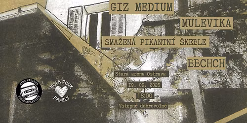 Giz Medium + Mulevika + Sma\u017een\u00e1 pikantn\u00ed \u0161keble + BBCHCH