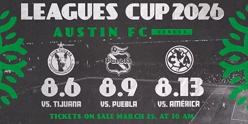 Leagues Cup Phase One - Club America at Austin FC at Q2 Stadium