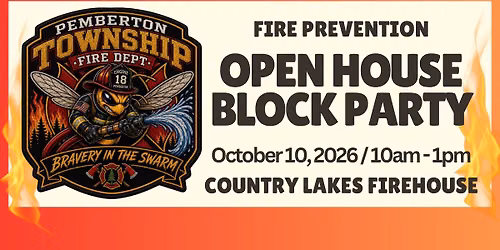 Pemberton Twp. Fire Prevention Open House Block Party