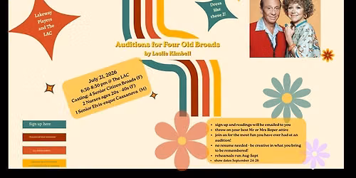 Auditions for FOUR OLD BROADS