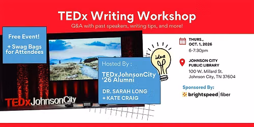 TEDx Community Writing Workshop