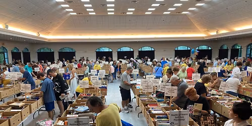 Spring Mega Book Sale Opening Day