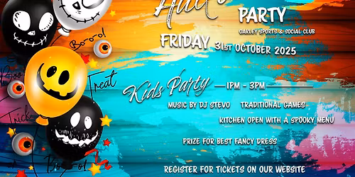 Kids' Halloween Half-Term Disco