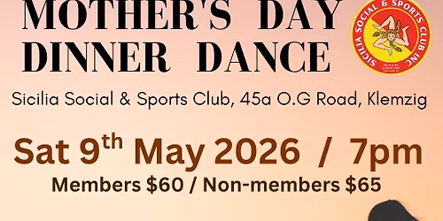 Mother\u2019s Day Dinner Dance