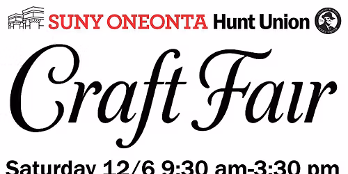 SUNY ONEONTA Craft Fair