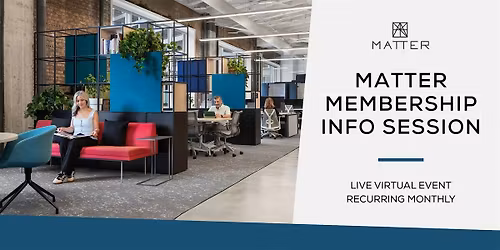 2026 MATTER Membership Info Session