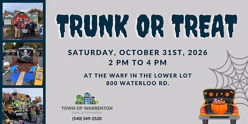 Trunk or Treat at the WARF