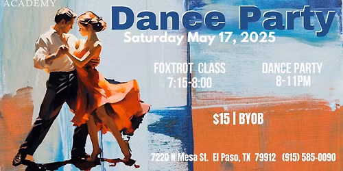 Dance Party - Foxtrot Lesson and Variety of Music and Dances